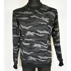 Anyagában mintás, férfi pulóver M-3XL