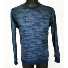 Anyagában mintás, férfi pulóver M-3XL