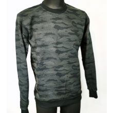 Anyagában mintás, férfi pulóver M-3XL