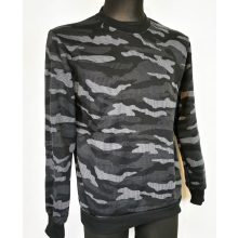 Anyagában mintás, férfi pulóver M-3XL