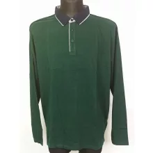 Ingnyakú, hosszú ujjú, vékonyabb, pamutos anyagú, férfi  póló XL-5XL