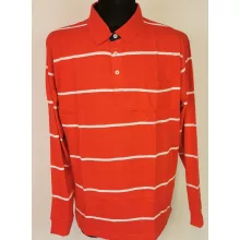 Ingnyakú, hosszú ujjú, vékonyabb, pamutos anyagú, férfi  póló XL-5XL
