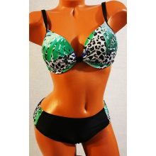 Vékony szivacsbetétes, kétrészes fürdőruha 44-50