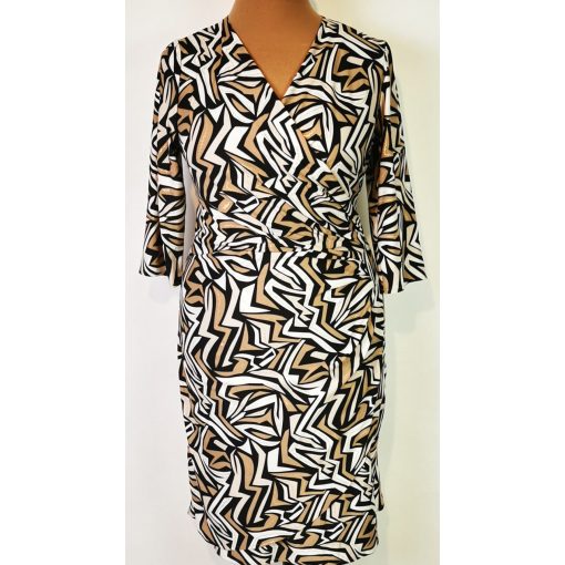 Deréknál ráncolt alkalmi ruha 44-54