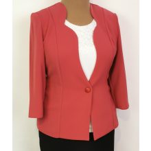 Csinos nyakú, egy díszgombos  blézer 42-52