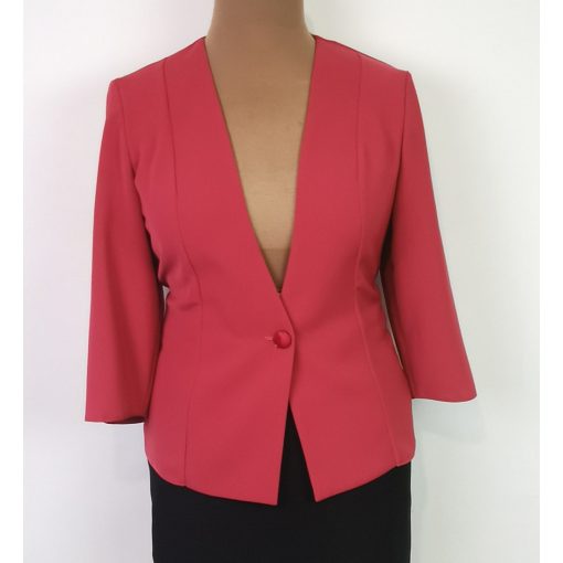 Csinos nyakú, egy díszgombos  blézer 42-52