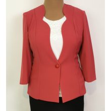 Csinos nyakú, egy díszgombos  blézer 42-52