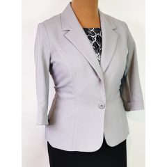 Világos szürke színű blézer M-4XL