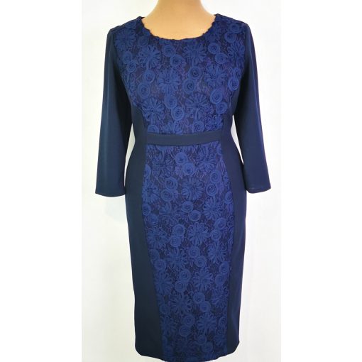 Elől hímzett mintával  díszített ruha 46-54