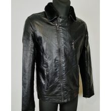 Cipzáras, műbőr férfi dzseki XL- 2XL