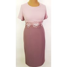 Gyönyörű, mályva színű, két részes alkalmi kosztüm 42-56