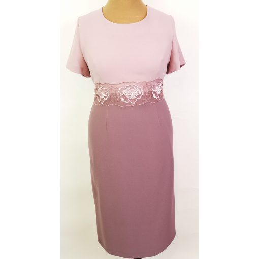 Gyönyörű, mályva színű, két részes alkalmi kosztüm 42-56