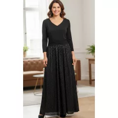 Loknis aljú, maxi alkalmi ruha  44-50
