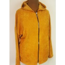 Cipzáras, kapucnis, zsebes,  felső  XL/3XL