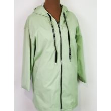 Selyembéléses, kapucnis, zsebes, átmeneti dzseki 2XL/3XL