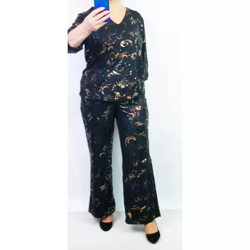 Gyönyörű,  két részes alkalmi nadrág kosztüm M/L-3XL/4XL