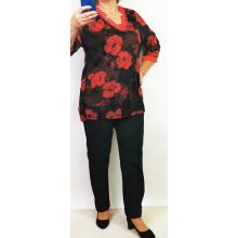 Három részes alkalmi, nadrág kosztüm 42-52