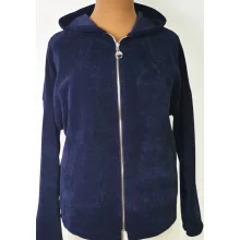 Cipzáras, kapucnis, zsebes,  felső  XL/3XL