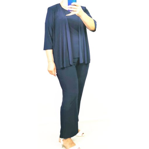 Három részes alkalmi, nadrág kosztüm 42-50