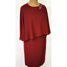 Bordó színű, két részes alakmi ruha 46-60
