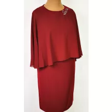 Bordó színű, két részes alakmi ruha 46-60