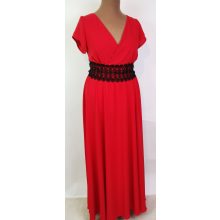 Csipke díszitéses, alkalmi, maxi ruha 46-50