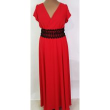 Csipke díszitéses, alkalmi, maxi ruha 46-50