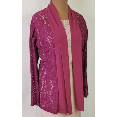 Nyitott, csipke perelin 2XL/3XL