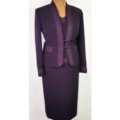 Gyönyörű három részes alkalmi kosztüm 44-60