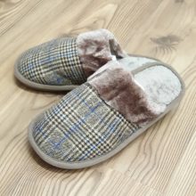 Szőrme bélelt, puha, szoba papucs 41-46