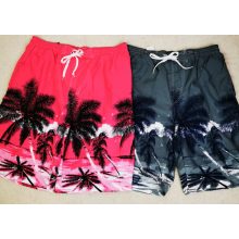 Gumis derekú, deréknál megköthető, férfi rövid/fürdőnadrág M-4XL