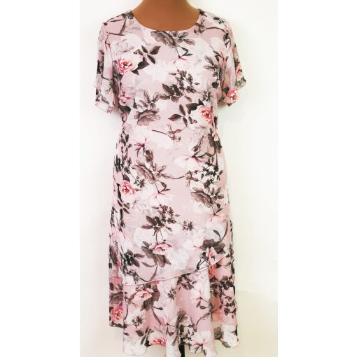 Dupla muszlin anyagú, alkalmi ruha 42-52