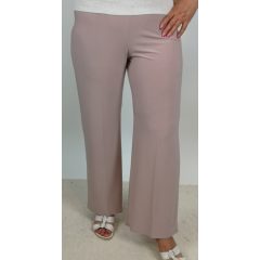   Nagyon szép, púder rózsaszín színű, gumis derekú, laza, selyem anyagú, nyári, alkalmi nadrág XL-4XL