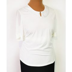 Nyaknál díszített alkalmi felső 44-52