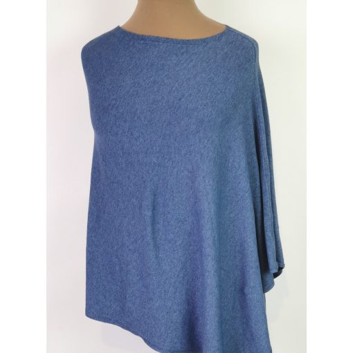 Gépi kötött, átmeneti, nyitott poncho 2XL/3XL