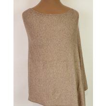 Gépi kötött, átmeneti, nyitott poncho 2XL/3XL