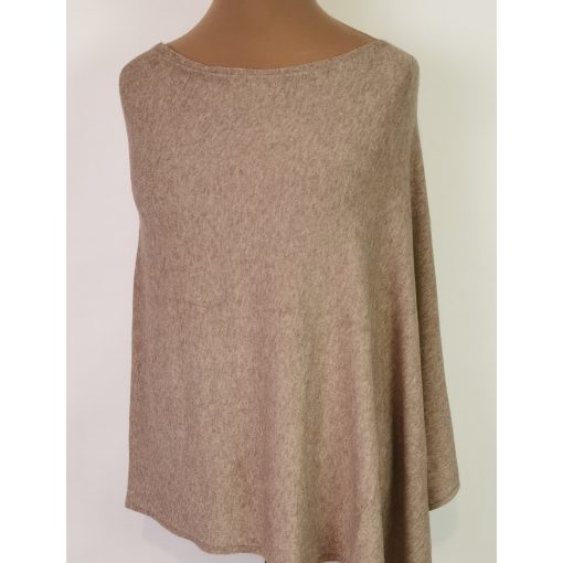 Gépi kötött, átmeneti, nyitott poncho 2XL/3XL