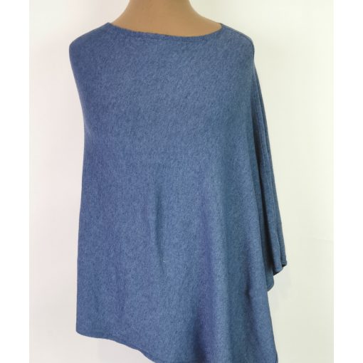 Gépi kötött, átmeneti, nyitott poncho 2XL/3XL