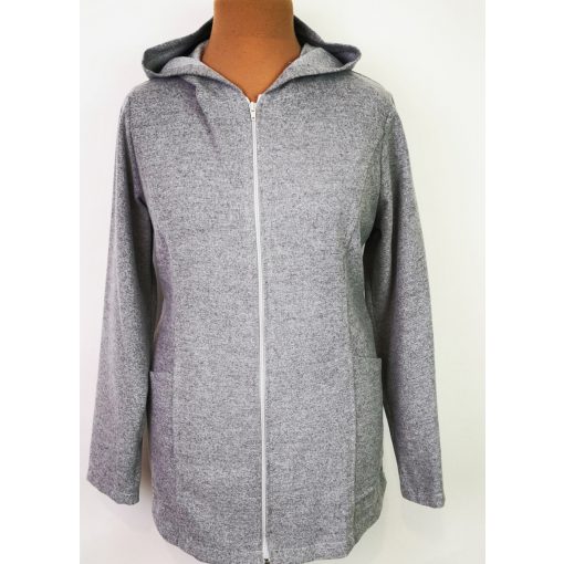 Cipzáras, zsebes, átmeneti pulóver 44-52