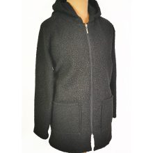 Zsebes, elől cipzáras, kapucnis, átmeneti polár dzseki M-4XL