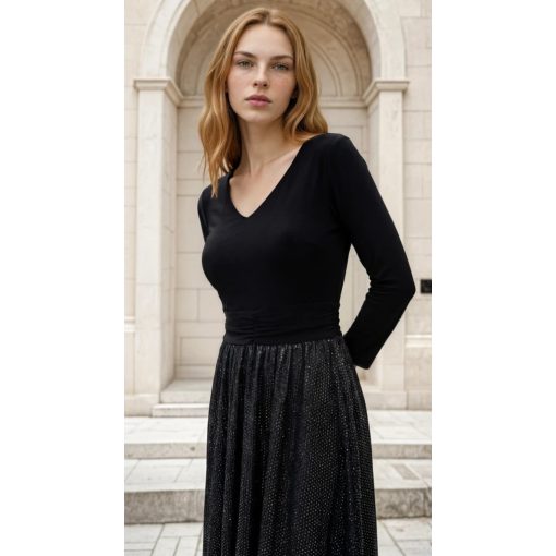 Loknis aljú, maxi alkalmi ruha  44-50