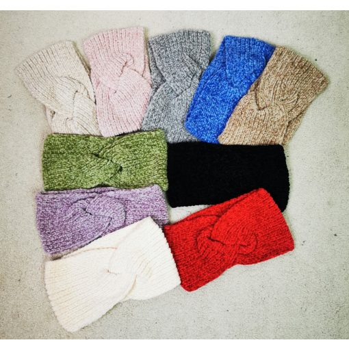 12,5cm széles gépi kötött fejpánt