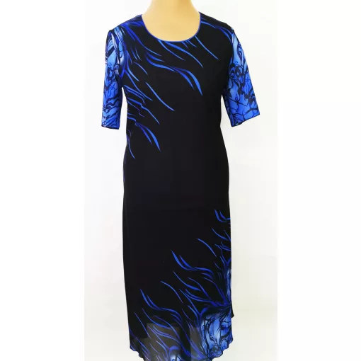 Gyönyörű két részes alkalmi maxi ruha 42-56