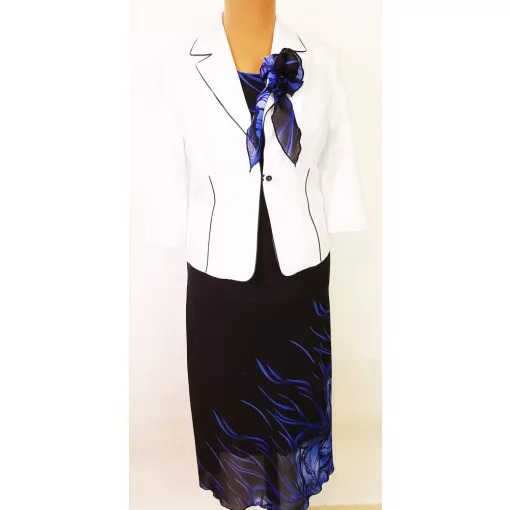 Gyönyörű két részes alkalmi maxi ruha 42-56