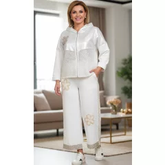 Két részes nadrág kosztüm 2XL/3XL